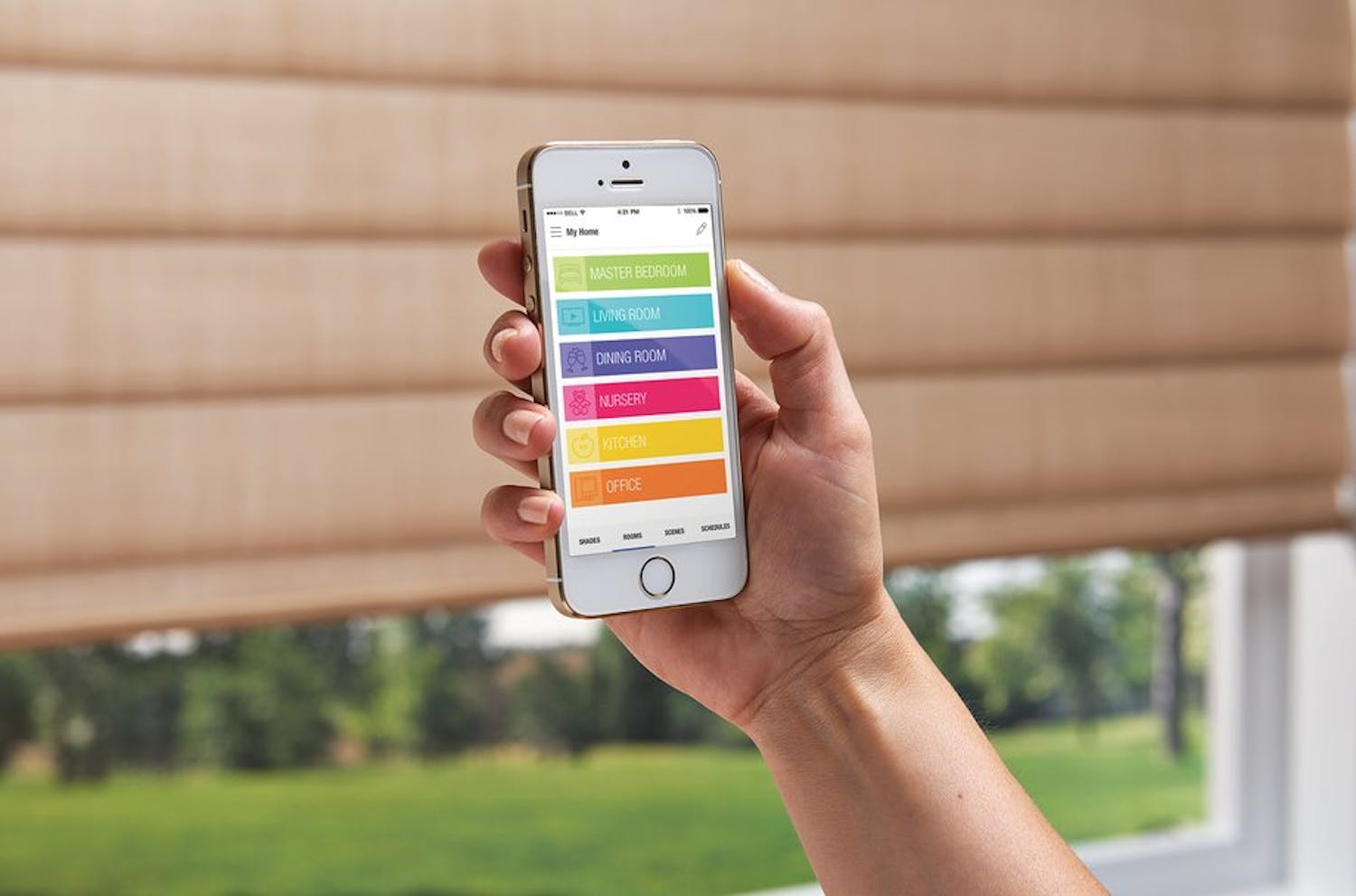 Luxaflex PowerView: Ohjaa kaihtimia puhelimella